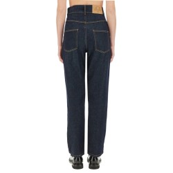 "LAUREL CROWN PATCH" DENIM PANTS