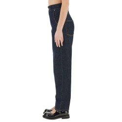 "LAUREL CROWN PATCH" DENIM PANTS