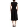 MIDI DRESS WITH BELT