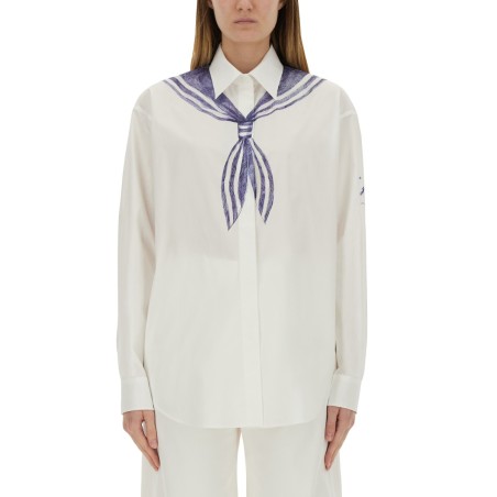 COTTON SHIRT WITH PRINT