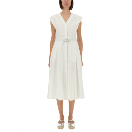 MIDI DRESS WITH BELT