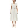 MIDI DRESS WITH BELT