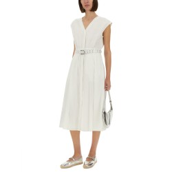 MIDI DRESS WITH BELT