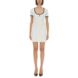 "HOLISTIC CONTRAST" MINI DRESS