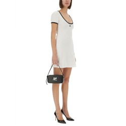 "HOLISTIC CONTRAST" MINI DRESS