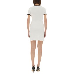 "HOLISTIC CONTRAST" MINI DRESS