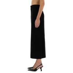 TEXTURED CREPE MAXI SKIRT