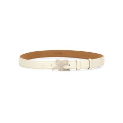 LEATHER "AC" BELT