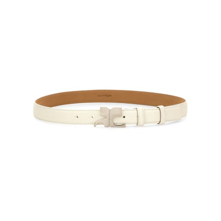 LEATHER "AC" BELT