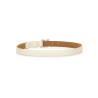 LEATHER "AC" BELT