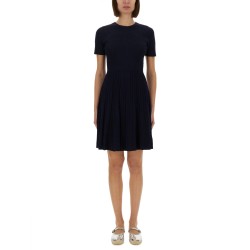 RIBBED KNIT DRESS