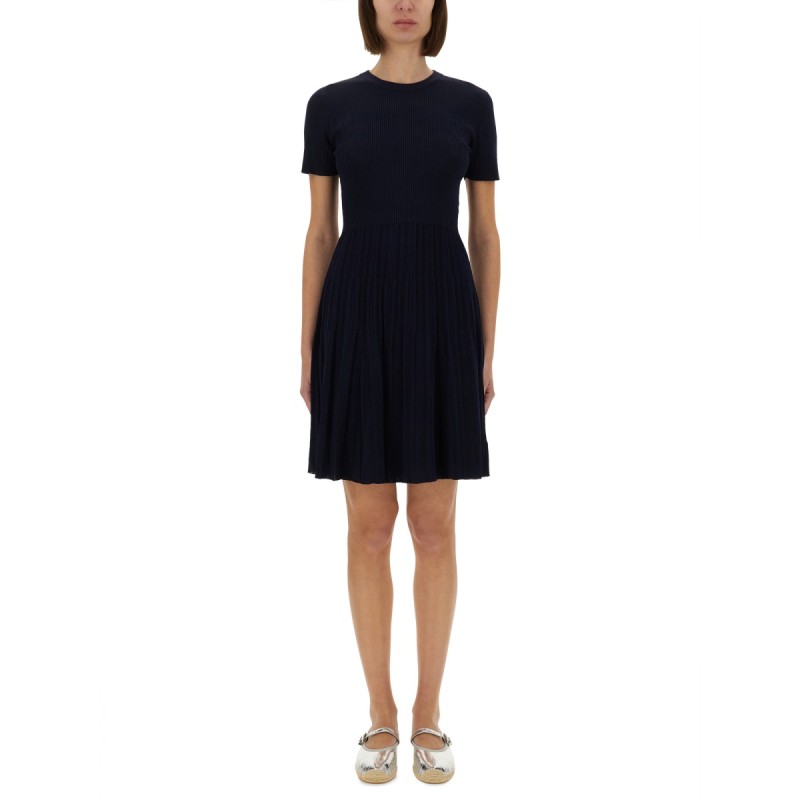 RIBBED KNIT DRESS