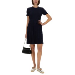 RIBBED KNIT DRESS