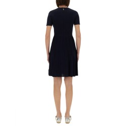 RIBBED KNIT DRESS