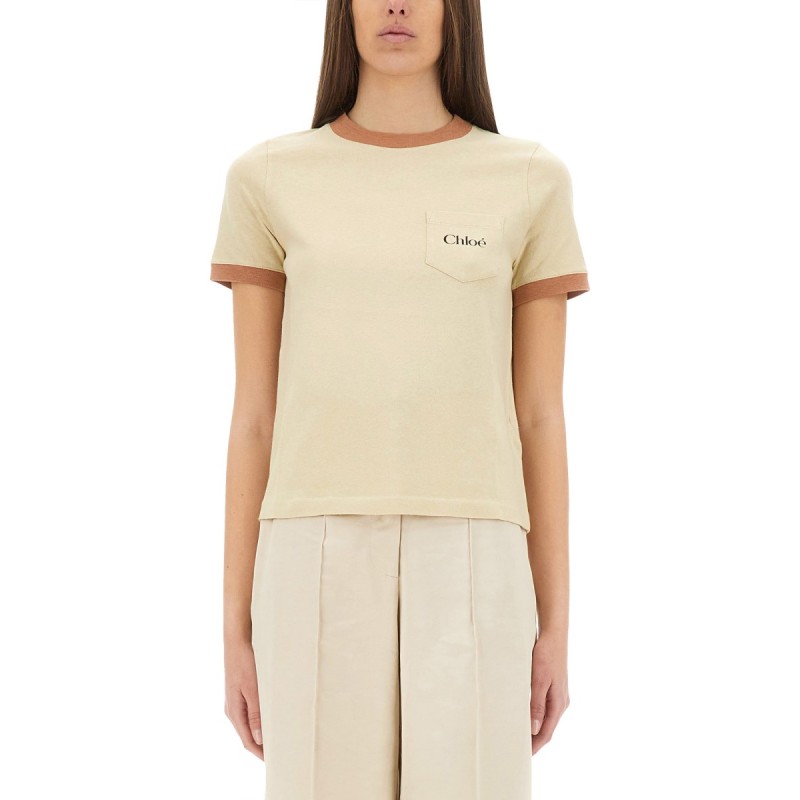 CREWNECK T-SHIRT WITH LOGO
