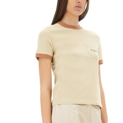 CREWNECK T-SHIRT WITH LOGO