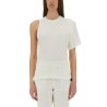 ONE-SHOULDER T-SHIRT IN SCUBA