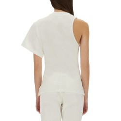 ONE-SHOULDER T-SHIRT IN SCUBA