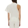 ONE-SHOULDER T-SHIRT IN SCUBA