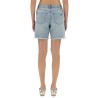 DENIM BOYFRIEND SHORTS