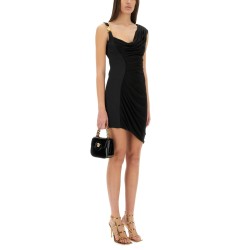 "MEDUSA 95" MINI DRAPED DRESS