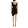 "MEDUSA 95" MINI DRAPED DRESS