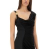 "MEDUSA 95" MINI DRAPED DRESS