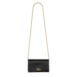 WALLET WITH FLAP AND CHAIN "ICONIC"