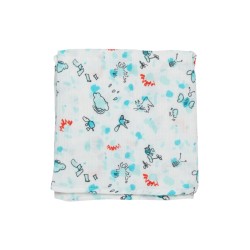 MUSLIN SET WITH ALLOVER PRINTS