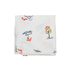 MUSLIN SET WITH ALLOVER PRINTS