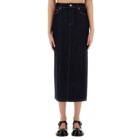 LONG DENIM SKIRT