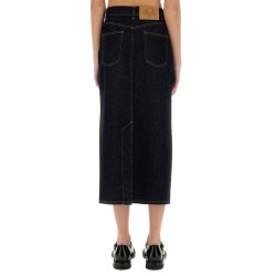 LONG DENIM SKIRT