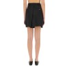 ASYMMETRICAL WOOL SHORTS