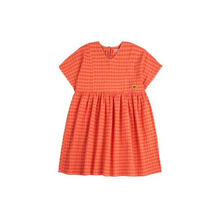 VICHY FABRIC DRESS