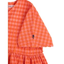 VICHY FABRIC DRESS