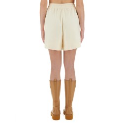 COTTON FLEECE SHORTS