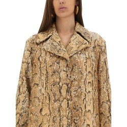 LONG COAT WITH SEQUINS