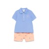 POLO SHIRT SET WITH SHORTS