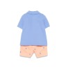 POLO SHIRT SET WITH SHORTS