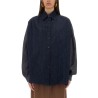 CONTRASTING DENIM SHIRT