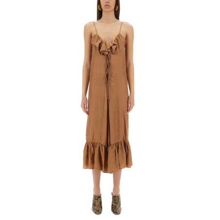 PETTICOAT DRESS WITH RUFFLES