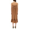 PETTICOAT DRESS WITH RUFFLES