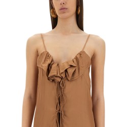 PETTICOAT DRESS WITH RUFFLES