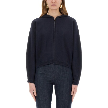 KNIT SWEATSHIRT WITH ZIPPER