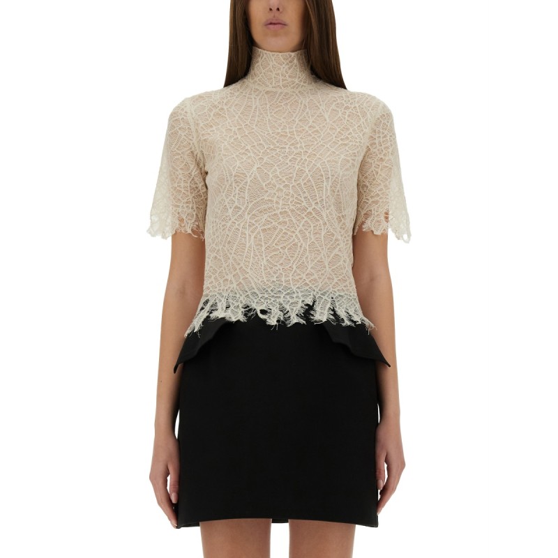 SPIDER WEB LACE TOP