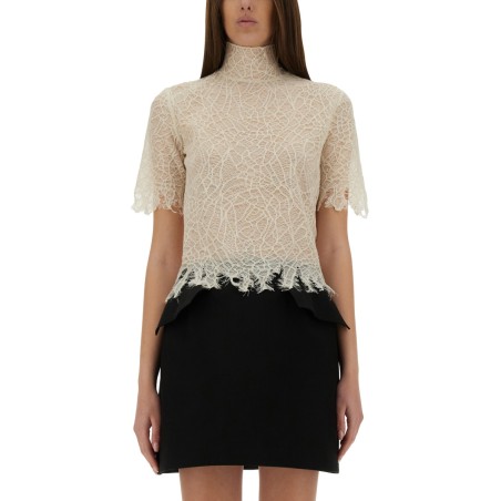 SPIDER WEB LACE TOP