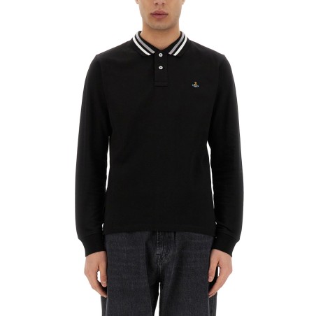 LONG-SLEEVED POLO SHIRT