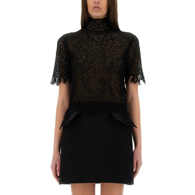 SPIDER WEB LACE TOP