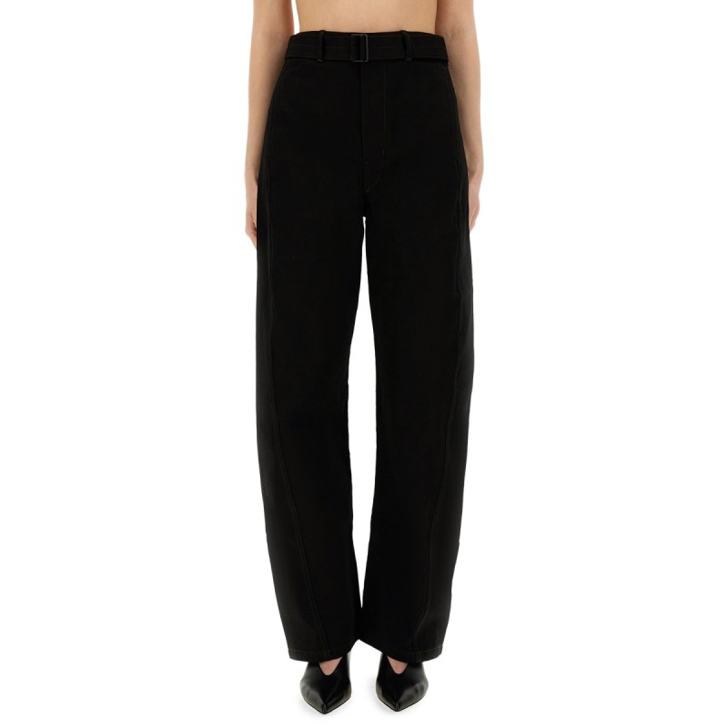 PANTS WITH "TWISTED" BELT
