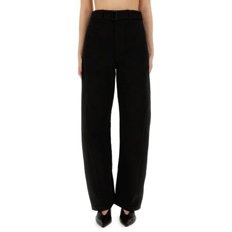 PANTS WITH "TWISTED" BELT